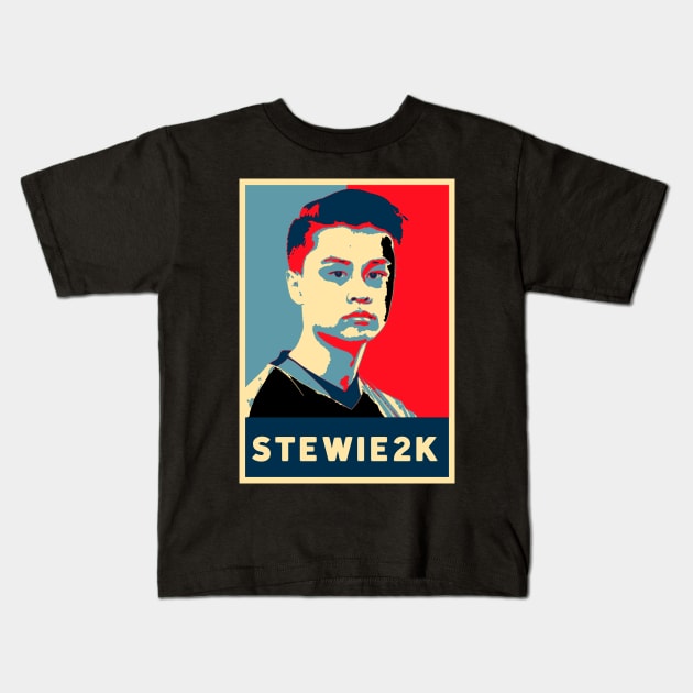 Stewie2K Kids T-Shirt by Jackson Lester